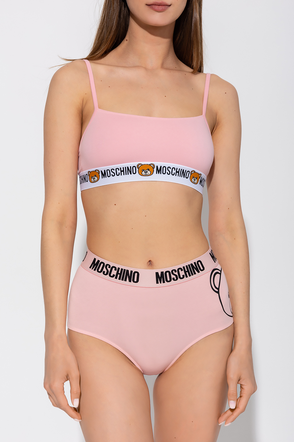 Moschino sports discount bra set